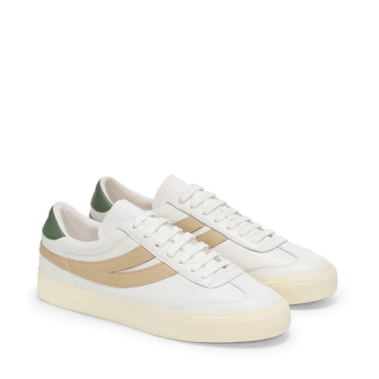 4834 Club S Swallow- White-Green Olive-Beige Cement