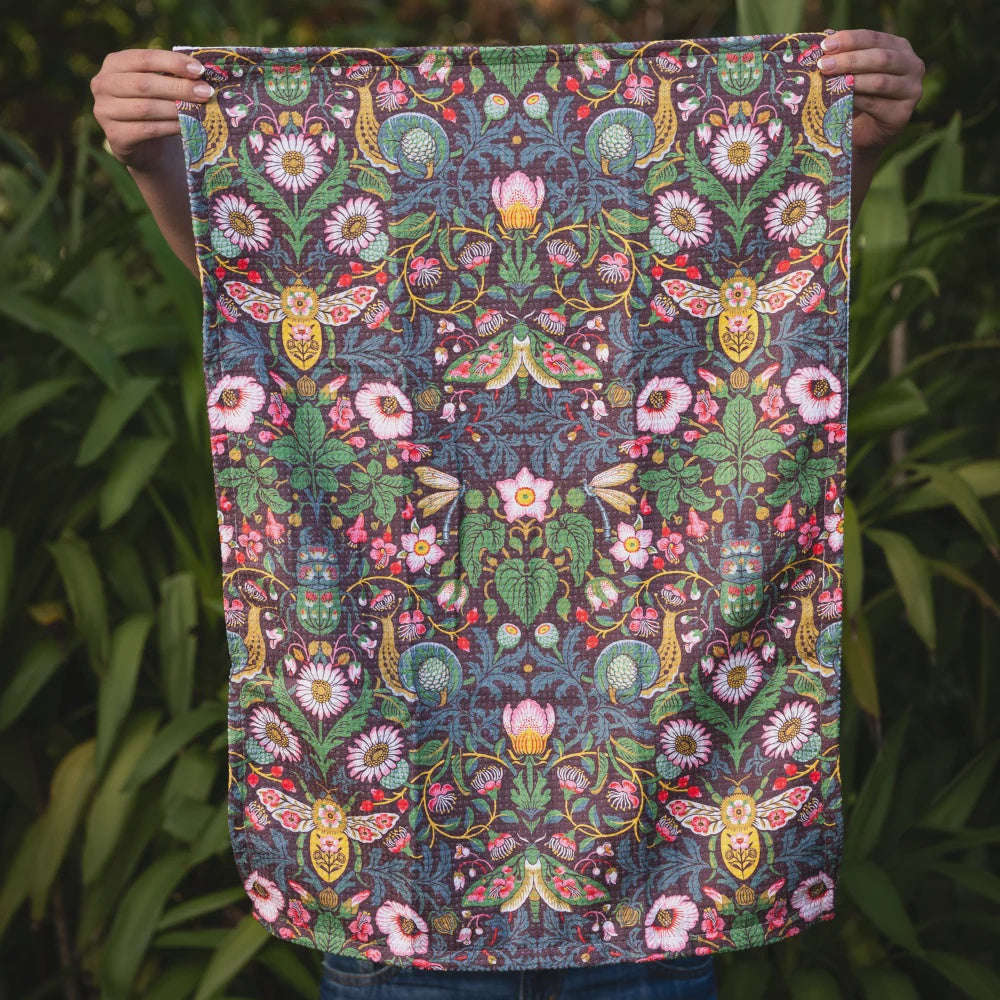 Tanya Wolfkamp Tea Towel - Damask