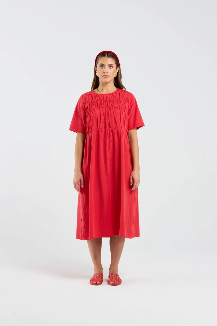 Dollie Dress - Hot Sauce