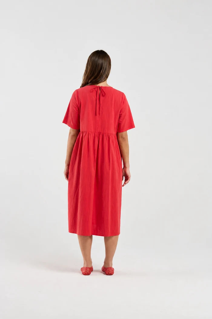 Dollie Dress - Hot Sauce
