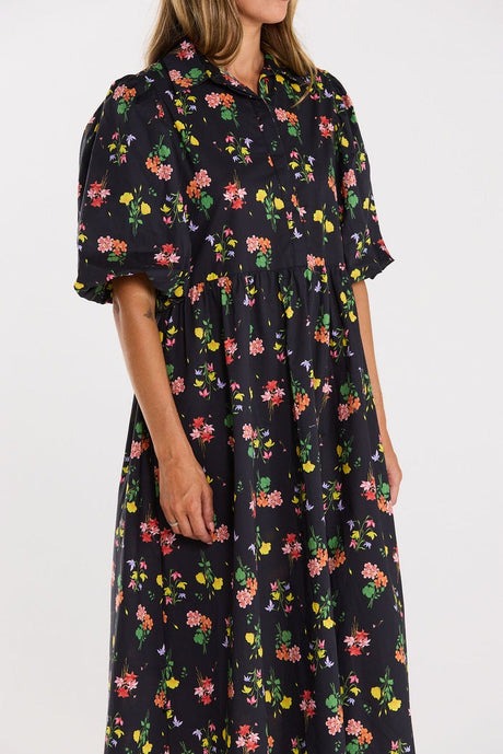 Lucina Dress - Vivid Noir Was $199 NOW