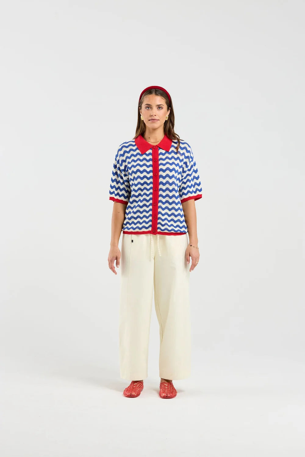 Squiggle Shirt - Carnival Print