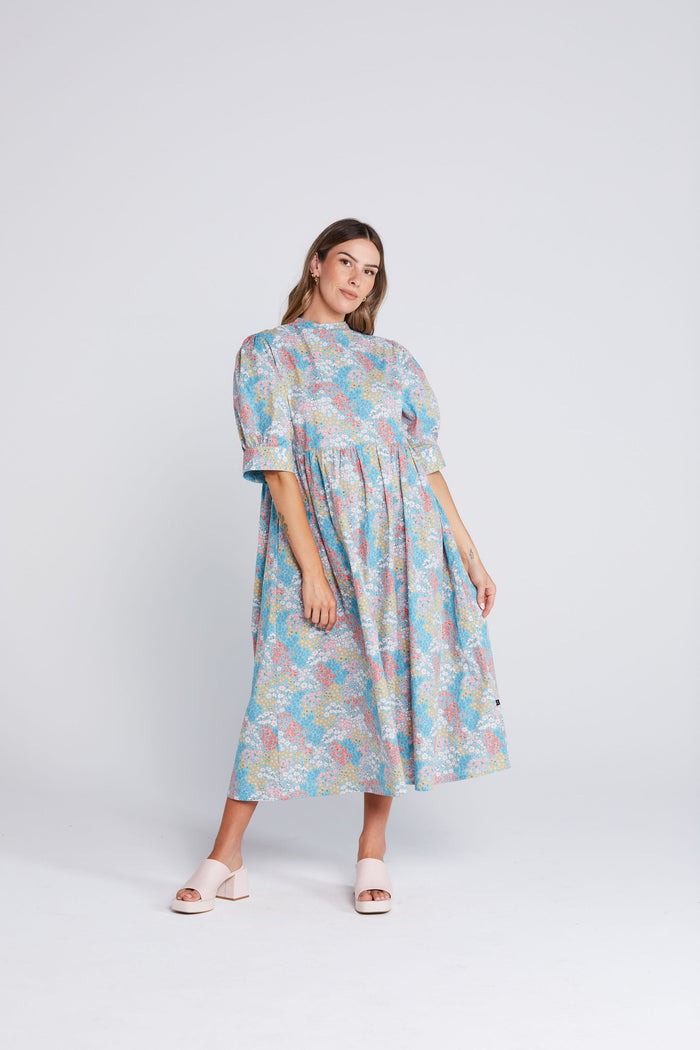 Nightfall Dress - Floral Frenzy