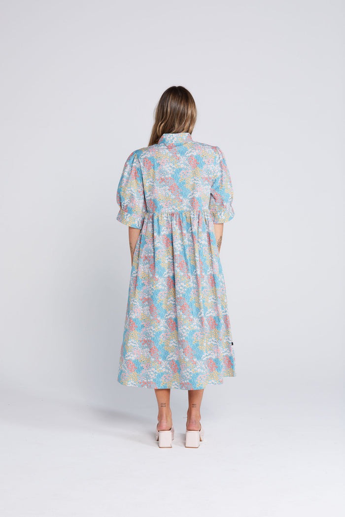 Nightfall Dress - Floral Frenzy