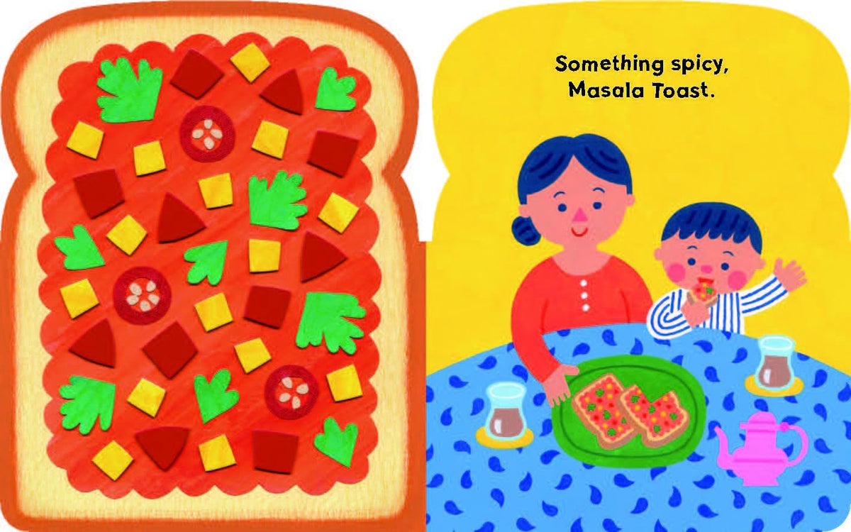 Toast Hard Cover Baby Book