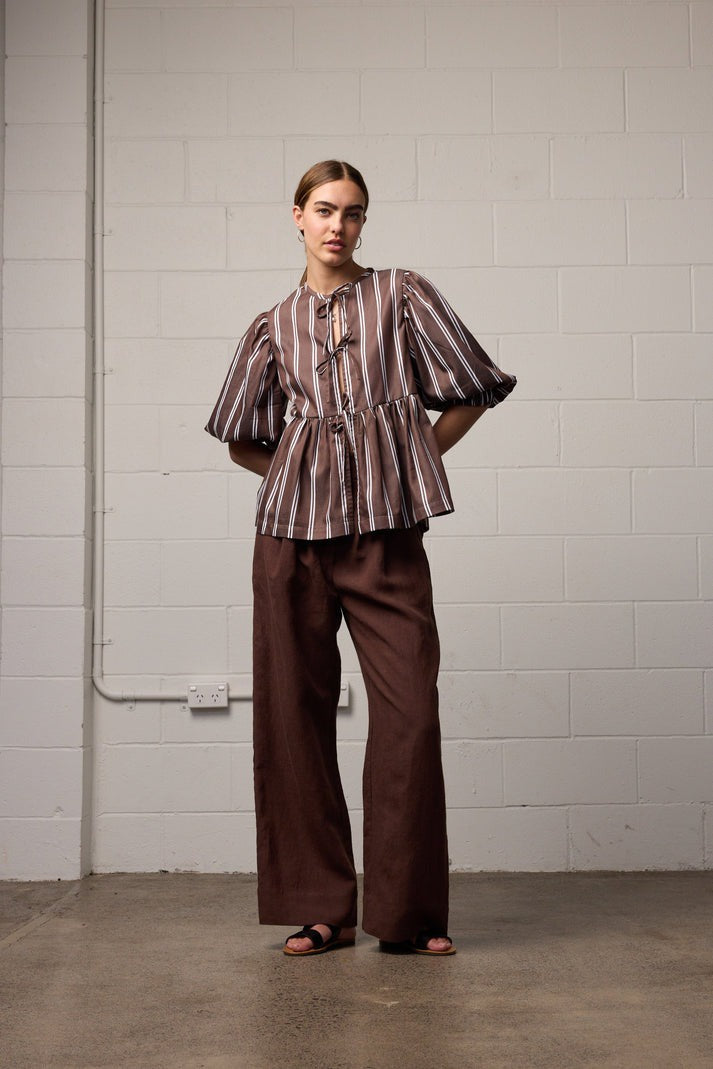 Coco Top - Stripe Was $299 Now