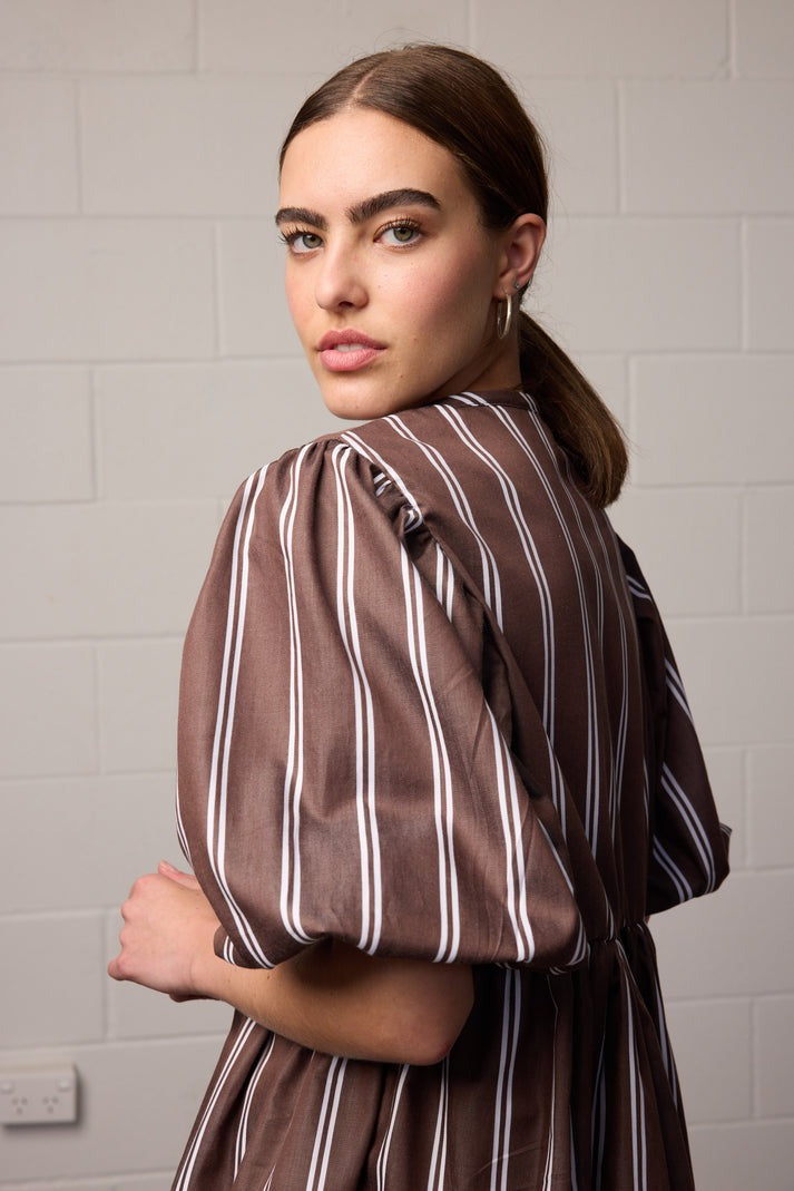 Coco Top - Stripe Was $299 Now