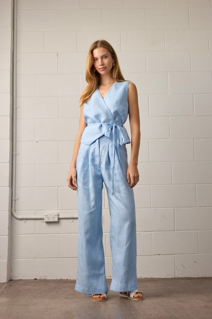 Towa Tori Vest - Sky Was $360 NOW
