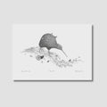 Coming Soon Walking With Aroha Brown Kiwi Limited Edition Print
