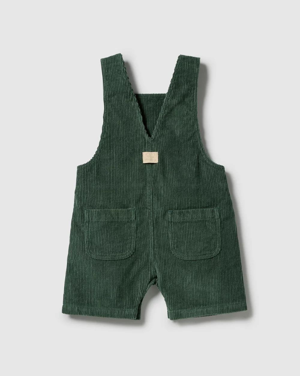 Moss Green Organic Cord Overall