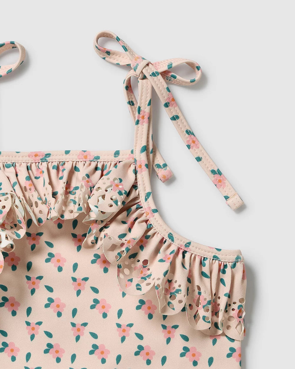 Little Blossom Cutwork Swimsuit