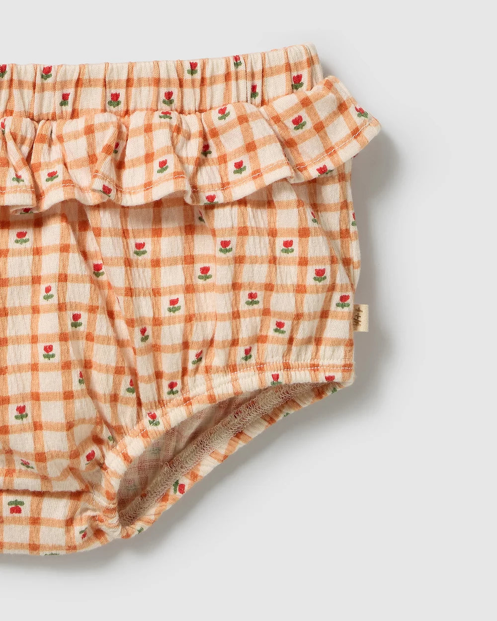 Checkerberry Organic Crinkle Ruffle Set