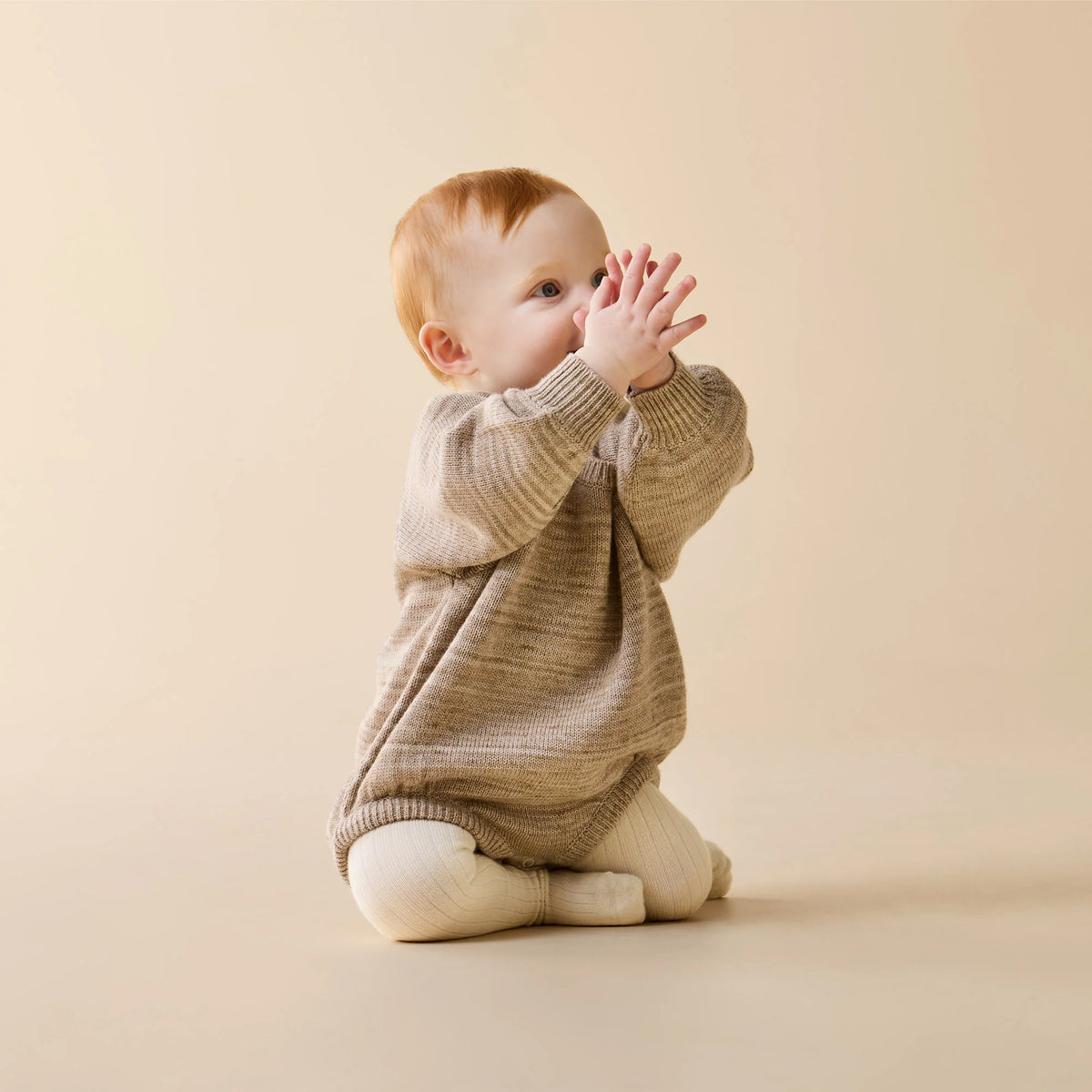 Sandstone Organic Knitted Bodysuit Was $85 Now