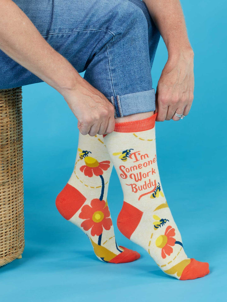 Womens Crew Socks - Work Buddy