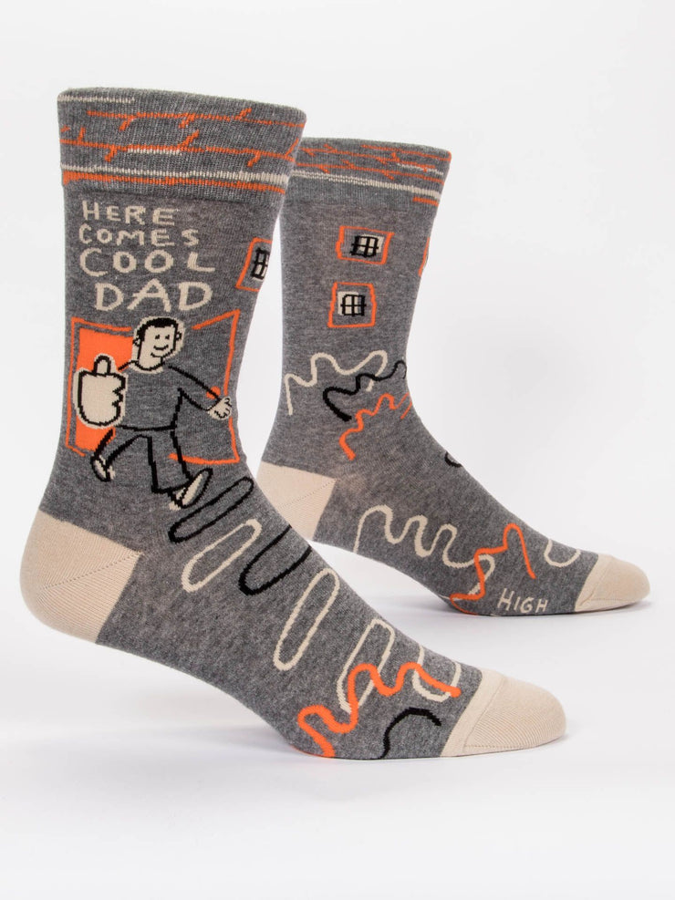Mens Socks - Here Comes Cool Dad