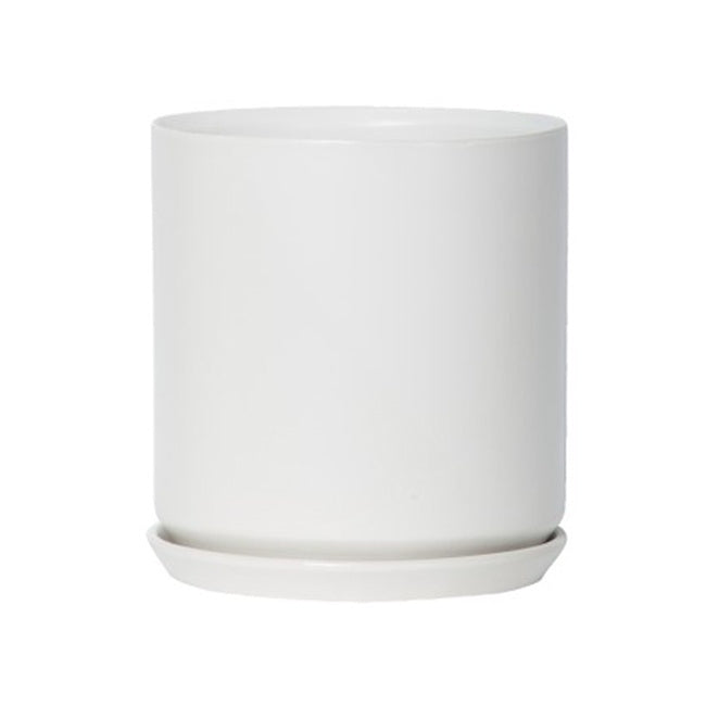 Oslo Planter - Ice White