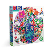 Eeboo 500 Piece Round Puzzle