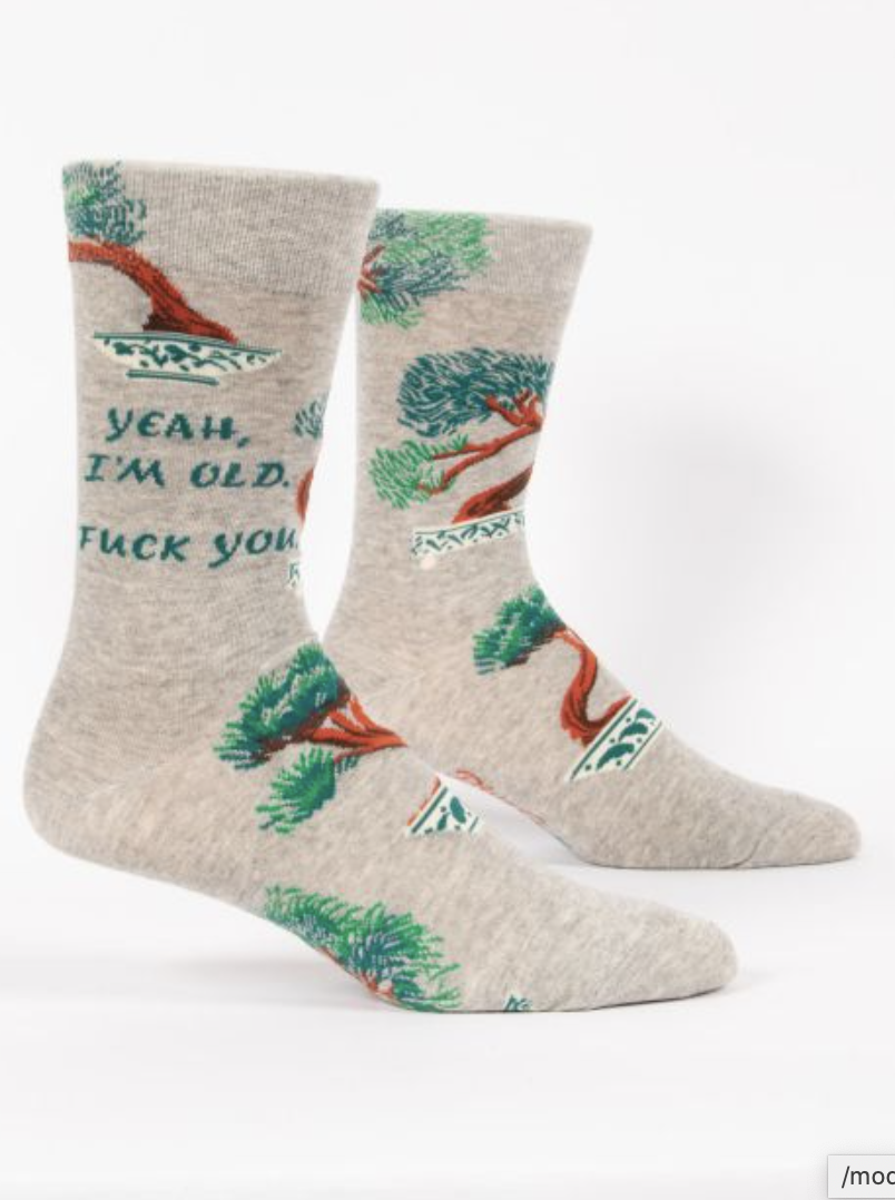 Mens Socks - Yeah I'm Old