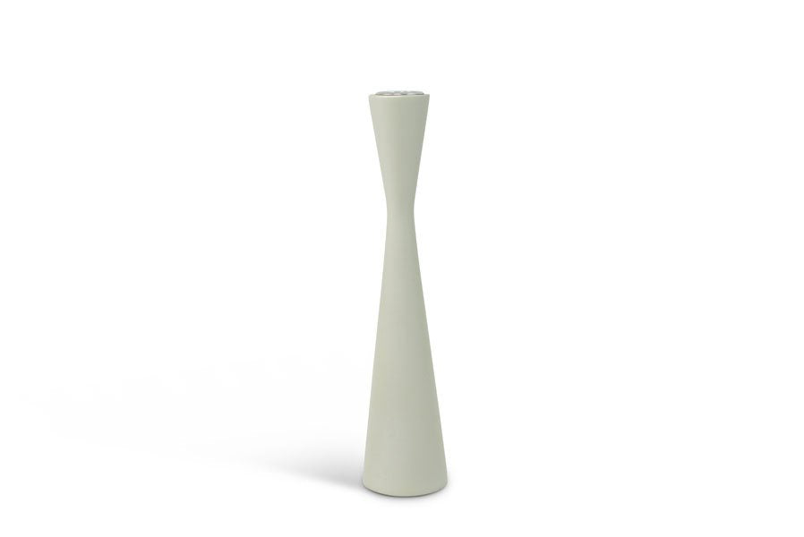 Wooden Candleholder 25cm Sandglass Sand