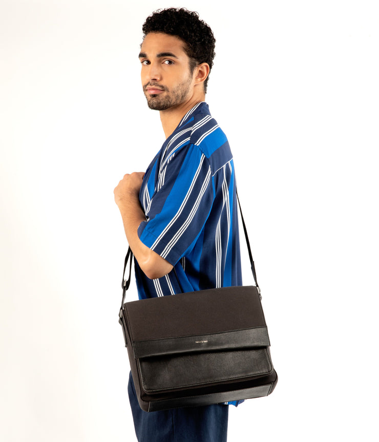 Canvas Briefcase - Anton Black