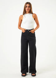 Bella Organic Denum Baggy Jeans - Washed Black  Was $159  NOW