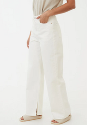 Bella Organic Baggy Jeans - Off White Was $159 Now