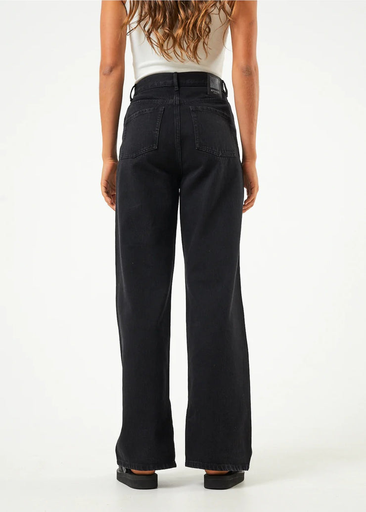 Bella Organic Denum Baggy Jeans - Washed Black  Was $159  NOW