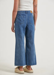 Kendall Hemp Denim Relaxed Fit Jean - Authentic Blue Last Pair Was $179 Now