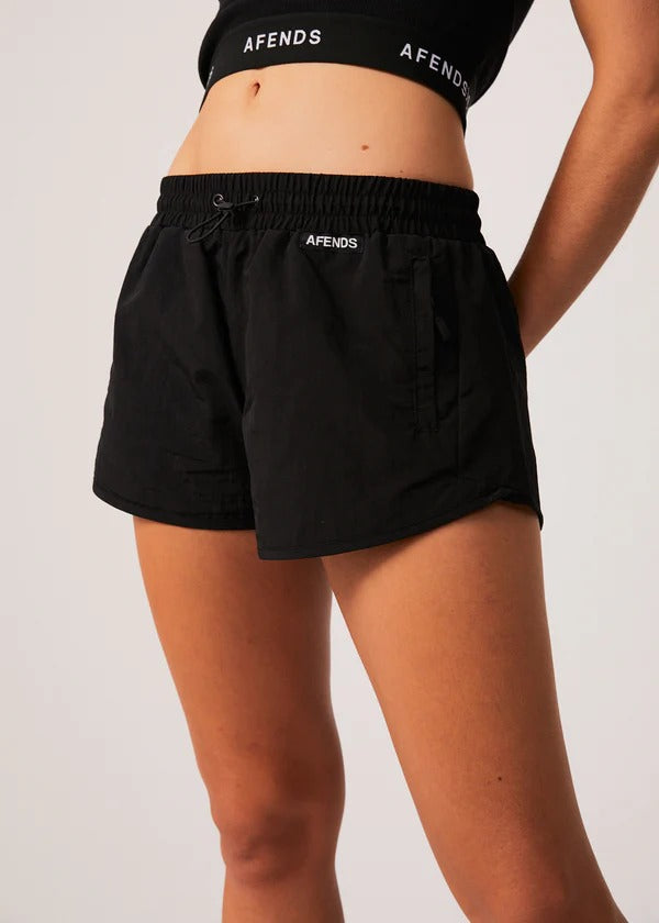 Pala Recycled Spray Shorts - Black