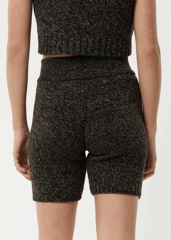 Solace Organic Knit Bike Shorts - Coffee Was $110 Now