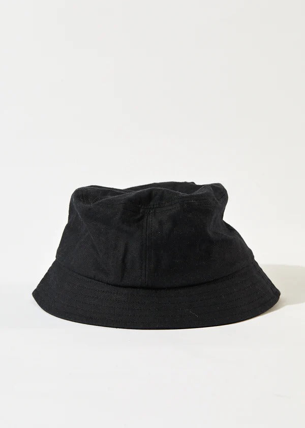 THC Hemp Bucket Hat  - Black
