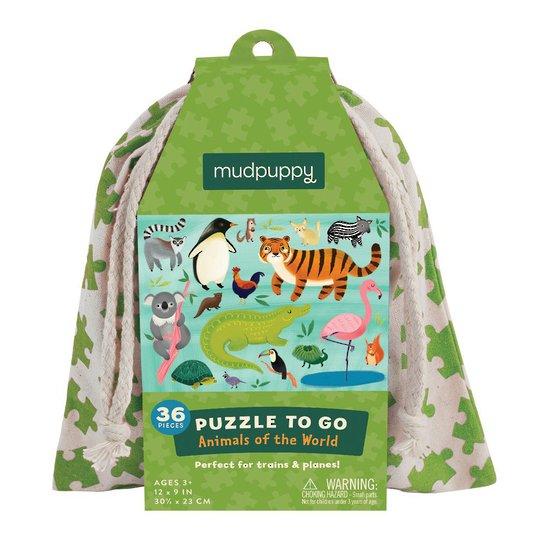 Animals of The World 36 Piece Puzzle