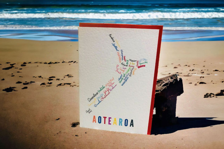 Aotearoa Map Card