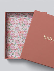Baby Journal The First Five Years Blush Gift Box