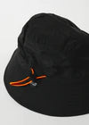 Beam Up Unisex Recycled Spray Bucket Hat - Black