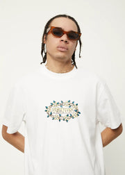 Bloom Recycled Retro Fit Tee - White