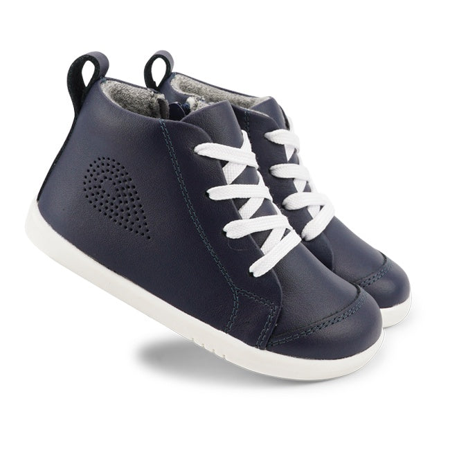 Bobux Step Up Alley-Oop - Navy Last One Was $59.90 NOW