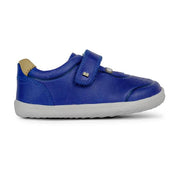 Bobux Step Up Ryder Trainer - Blueberry + Chartreuse  Was $80 Now