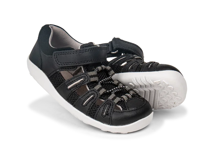 Bobux Summit - Black + Charcoal Last Pair Were $75 Now