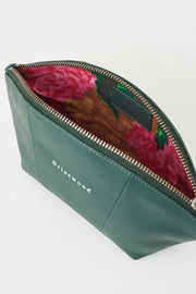 Large Briarwood Cosmetic Bag - Green Was $99 Now