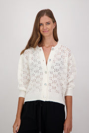 Briarwood Dotty Cardi - Ivory