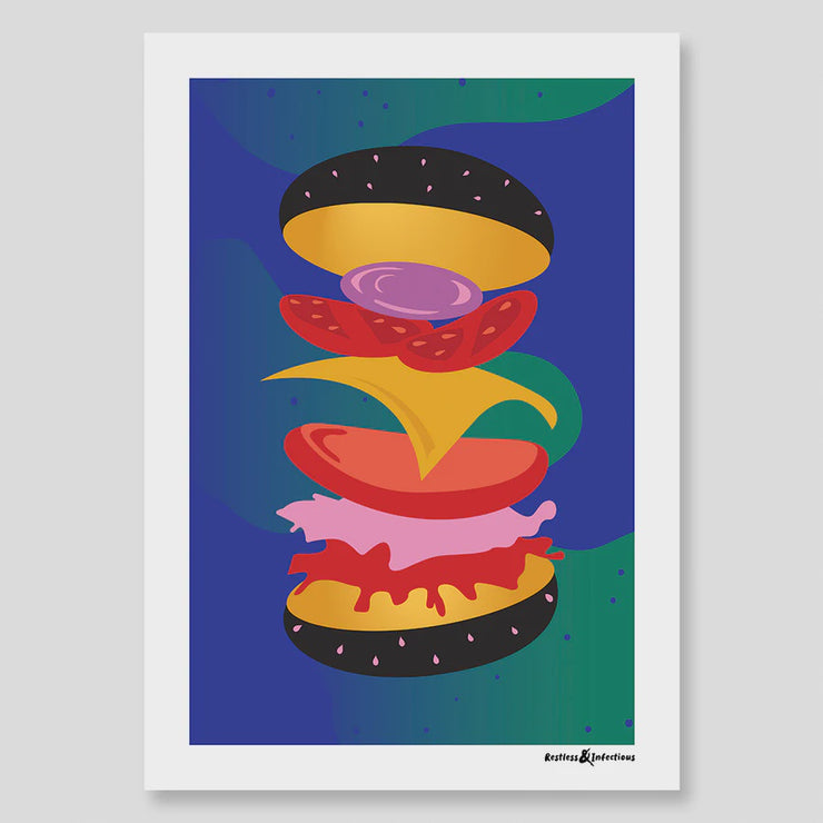 Agate Rubene Print - Burger