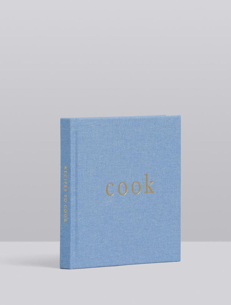 Recipes to Cook - Vintage Blue