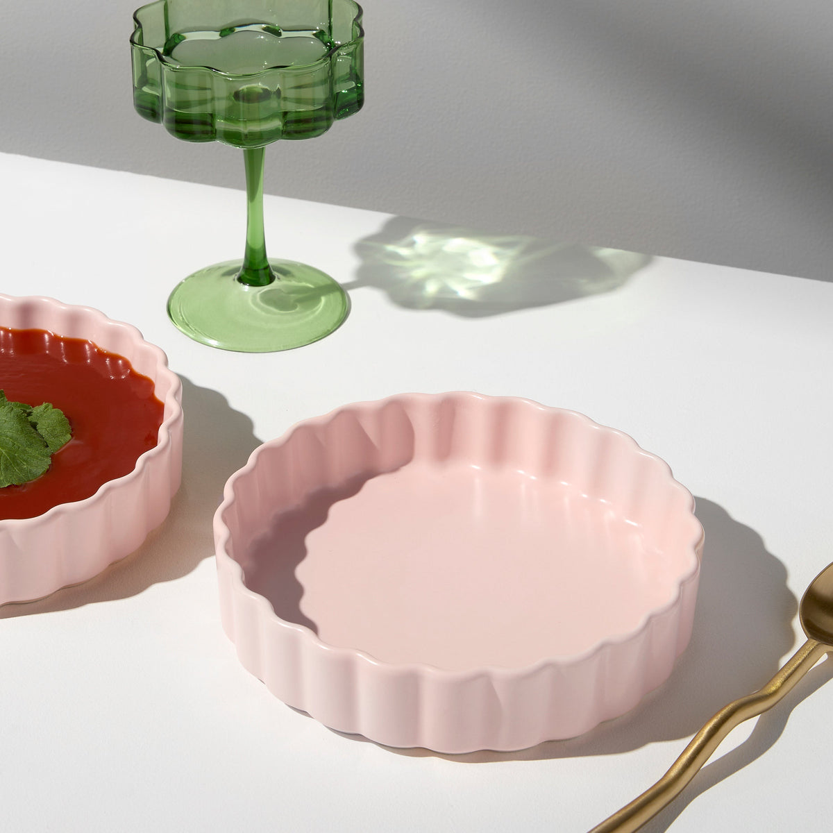 Ceramic Bowl Pink Was $49.90 Now