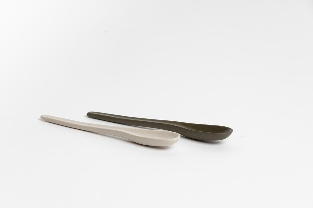 Haan Stoneware Spoons - Cashmere