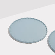 Ceramic Dinner Plate Blue Grey