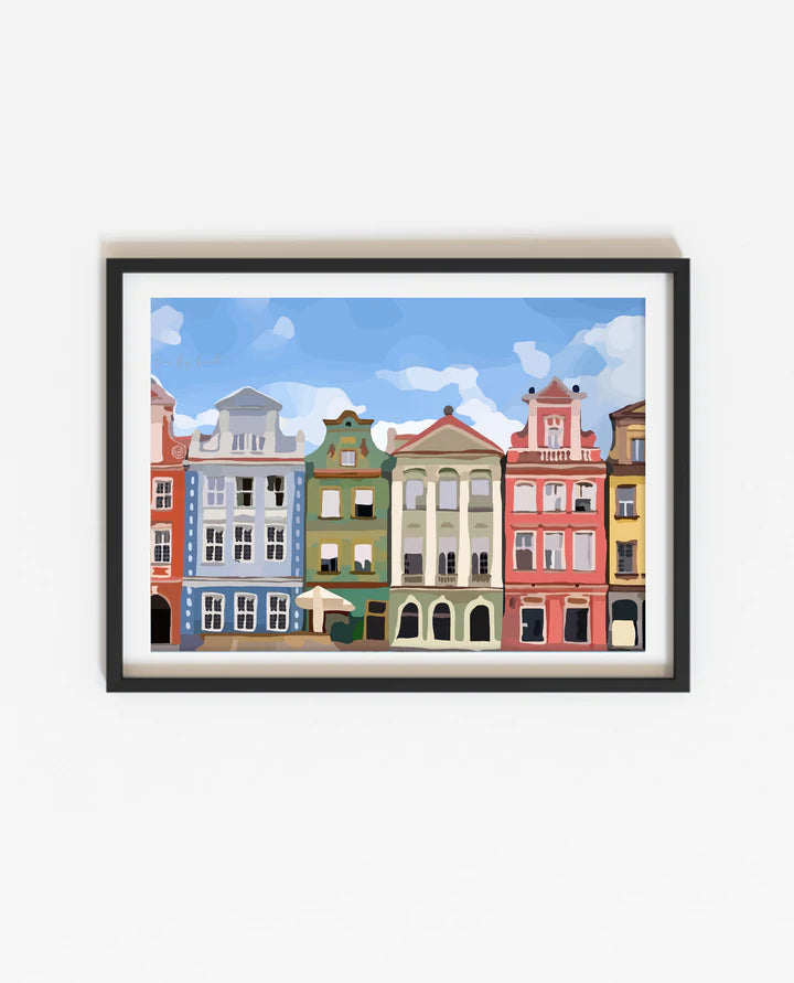 NZ Art Print - City Of Colour