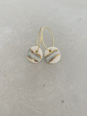 Porcelain Earrings - Coastal