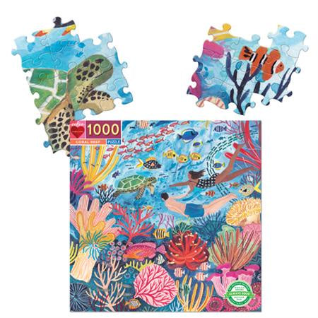 1000 piece Puzzle - Coral Reef Square