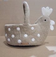 Felt Chicken Egg Basket